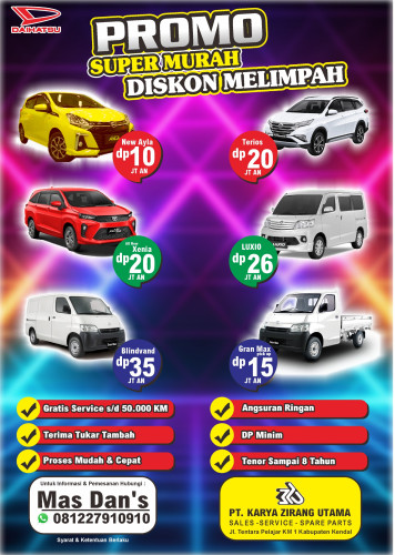 PROMO SUPER MURAH DAIHATSU KENDAL 2026