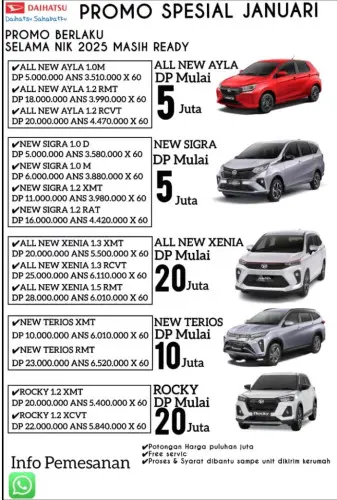 Promo Daihatsu Kendal